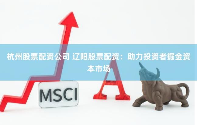 杭州股票配资公司 辽阳股票配资：助力投资者掘金资本市场