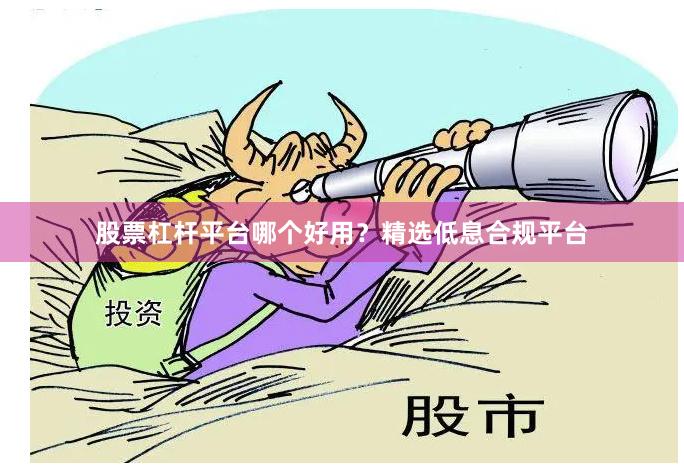 股票杠杆平台哪个好用？精选低息合规平台